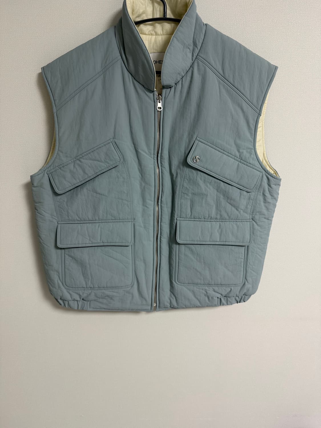 오헤시오 리버시블 패딩 베스트 상품이미지1