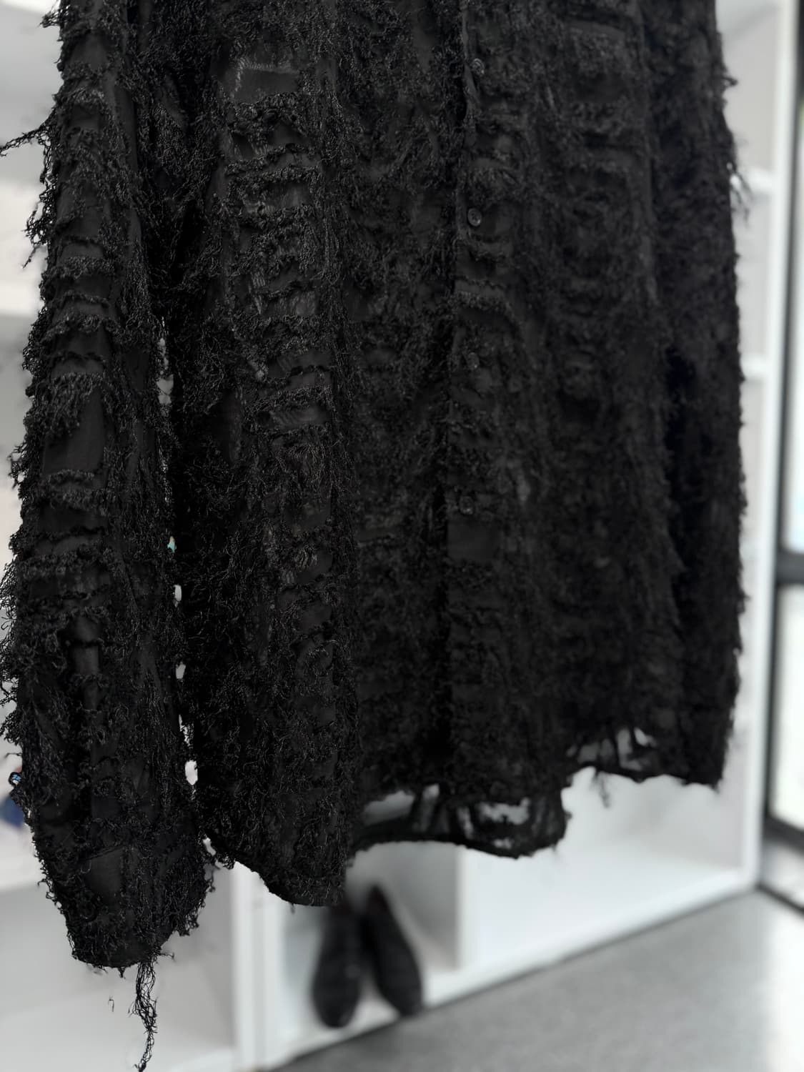 빈티지 시어 프린지 셔츠 상품이미지3