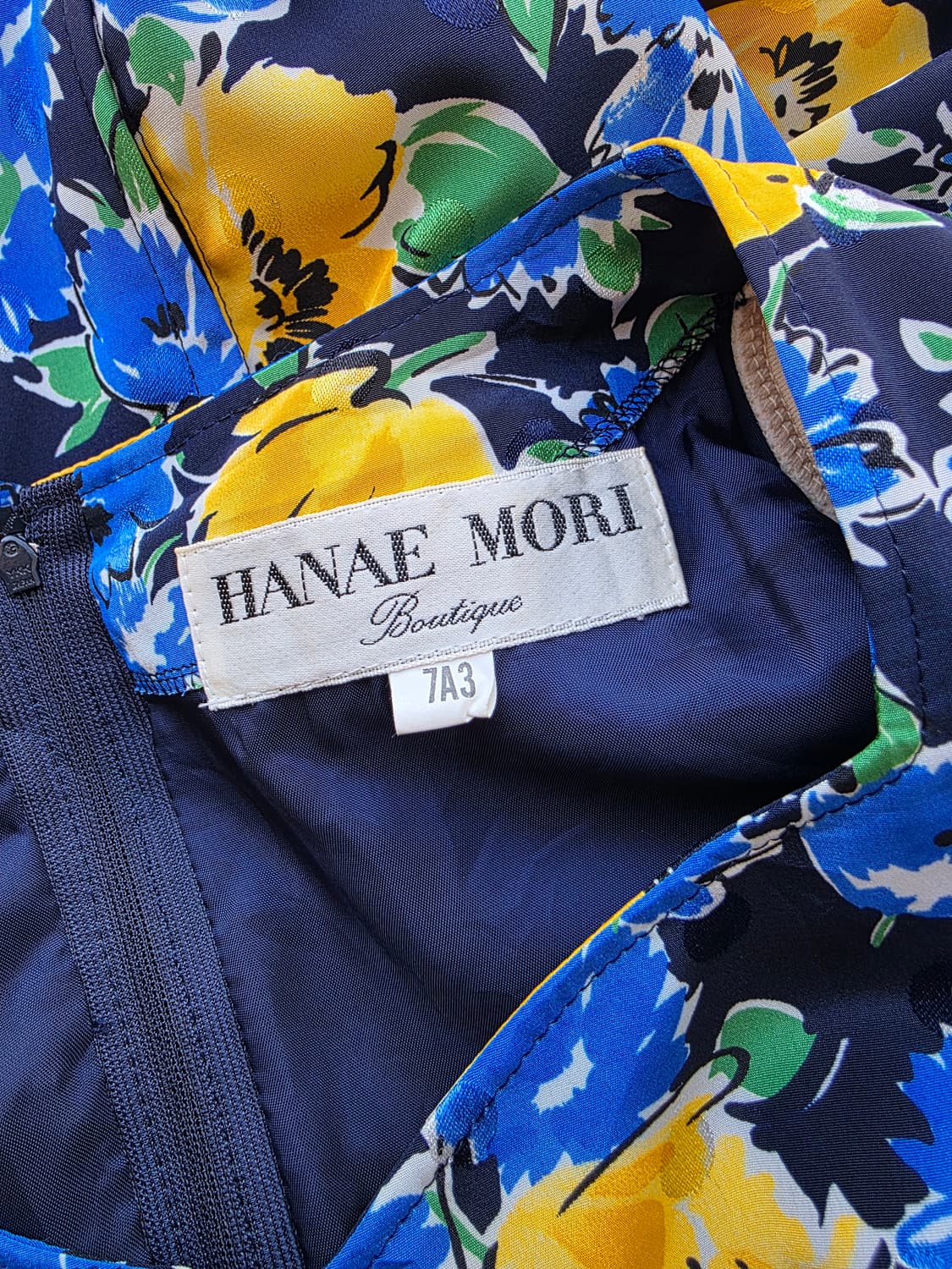 HANAE MORI 하나에 모리 플라워 원피스 상품이미지4