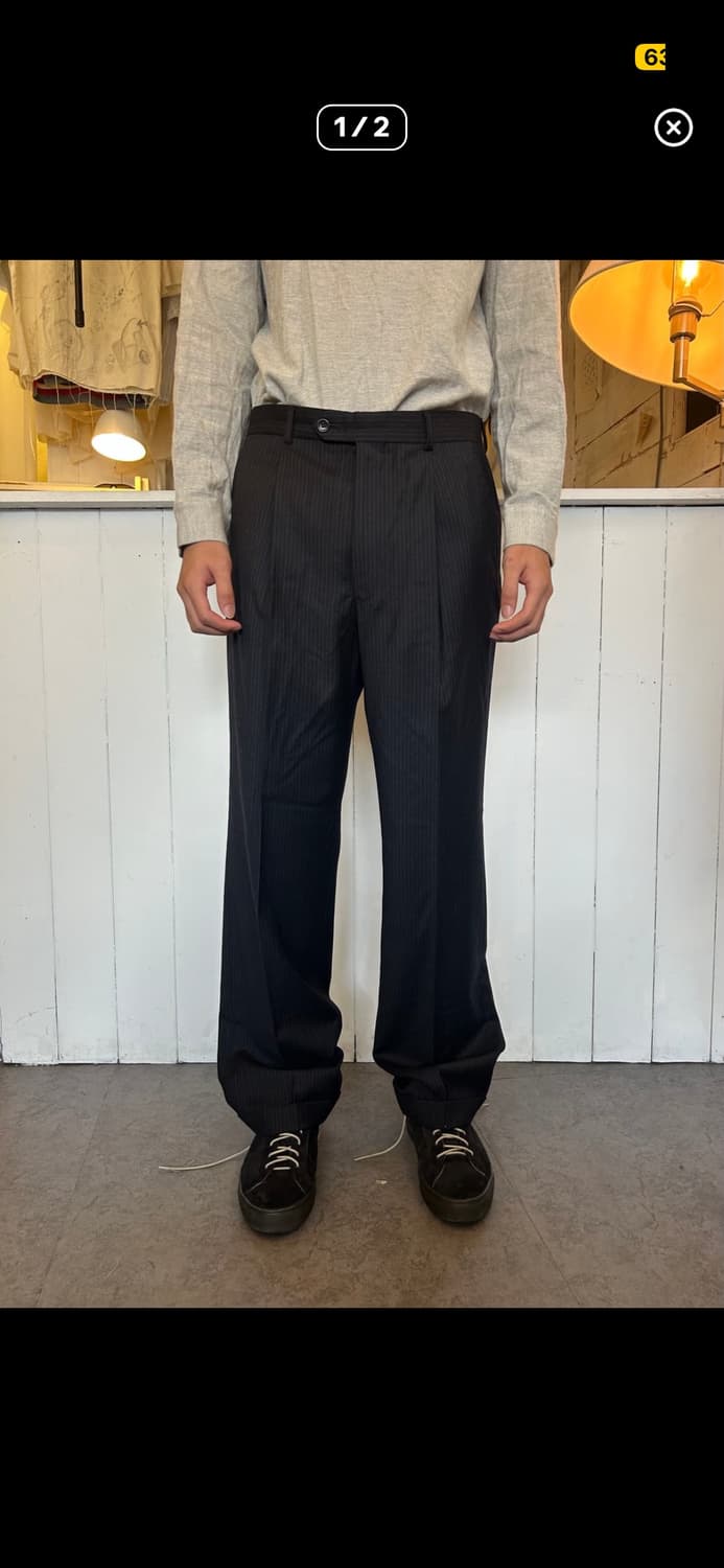 알마니 핀스트라이프 슬랙스 상품이미지1