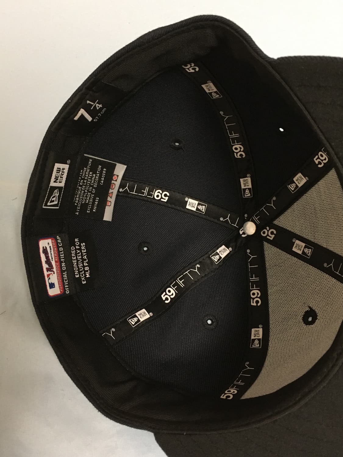 59FIFTY MLB 어센틱 뉴욕 양키스 모자 네이비 상품이미지2