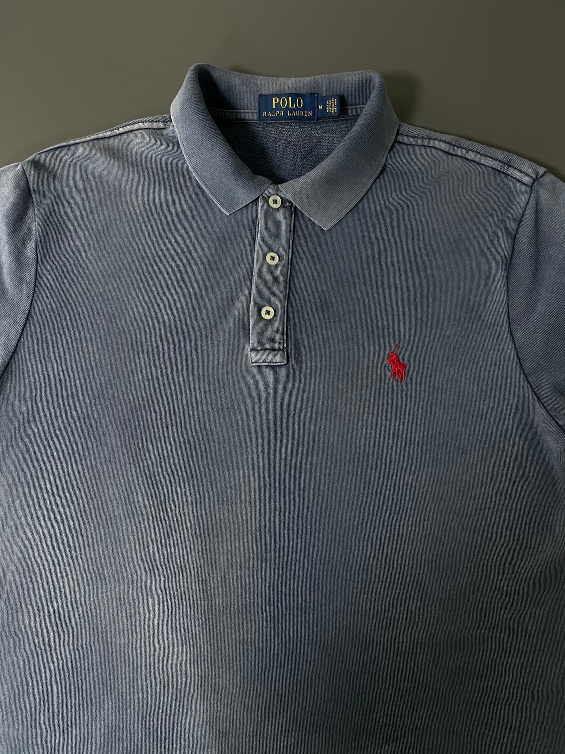 [M] 폴로 랄프로렌 가먼트다이 PK 카라 반팔 티셔츠 상품이미지2