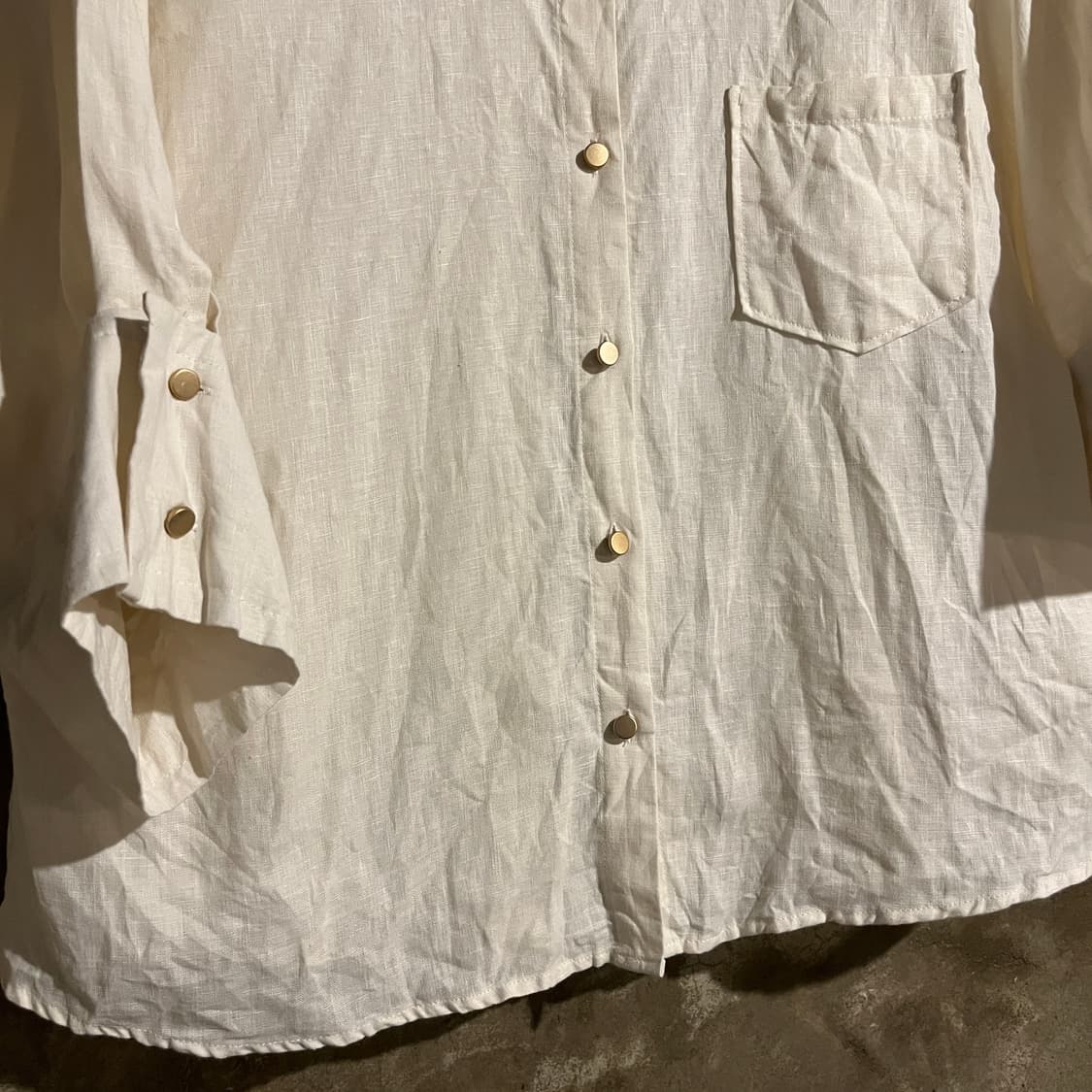 LBL 린넨 7부 자켓 상품이미지3