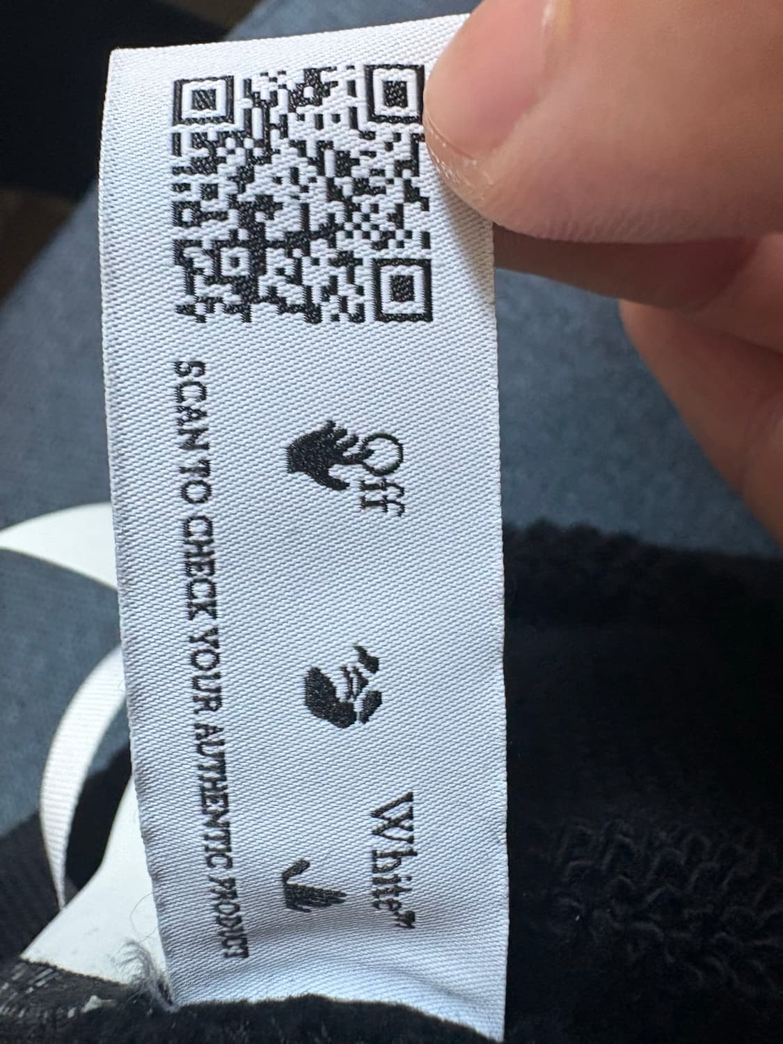 오프화이트 아크릴 애로우 후디 상품이미지4