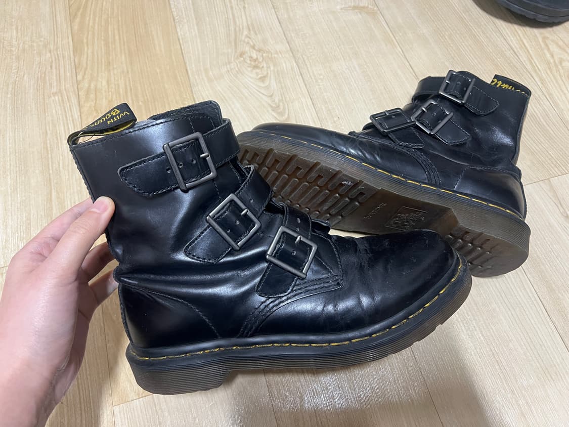 닥터마틴 블레이크 버클 부츠 블랙 250 상품이미지4