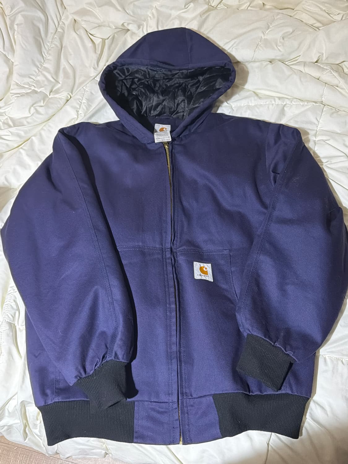 칼하트 덕 액티브 자켓 퍼플컬러 상품이미지2