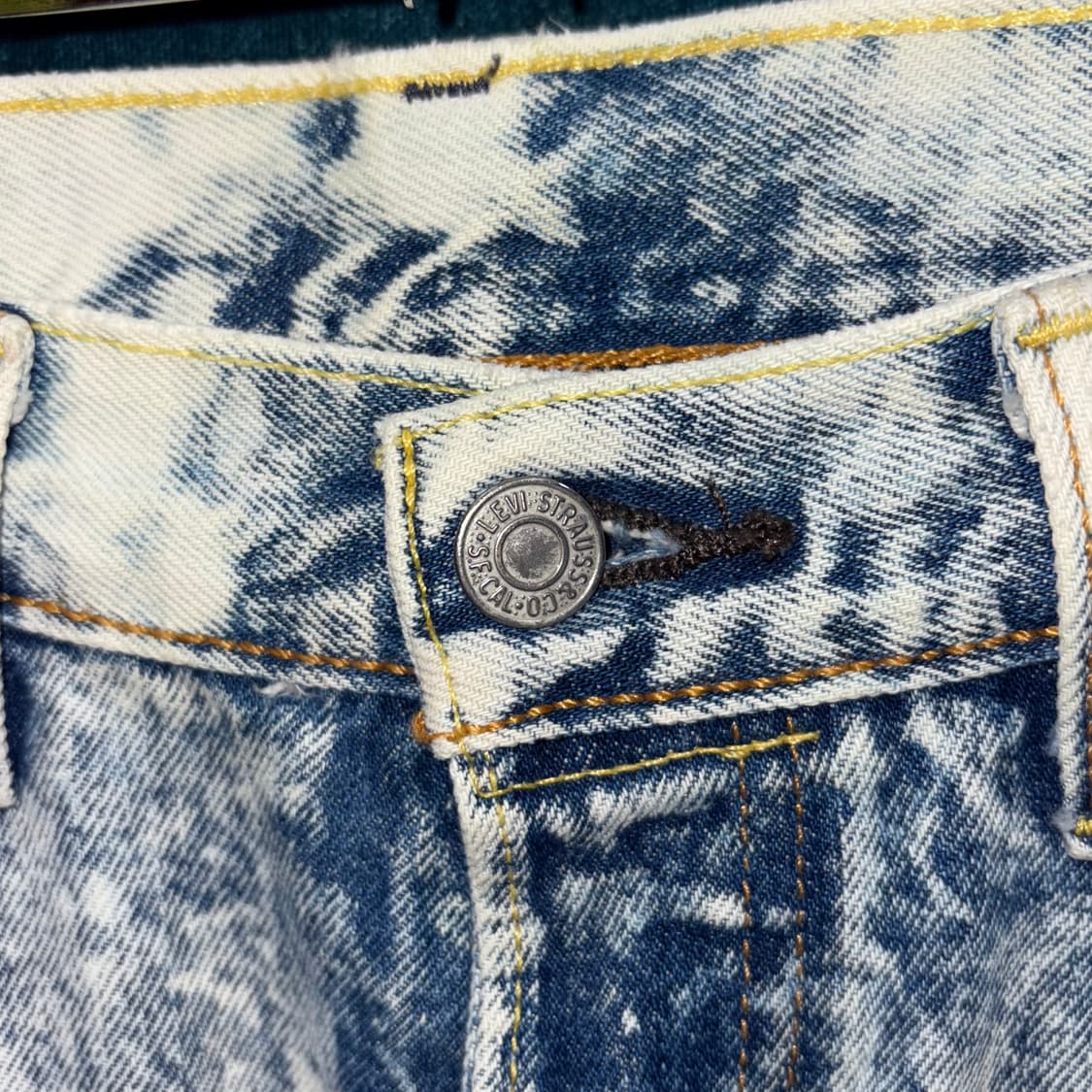 (30) 리바이스 501 애시드 블리치 워시드 아웃 진 상품이미지4