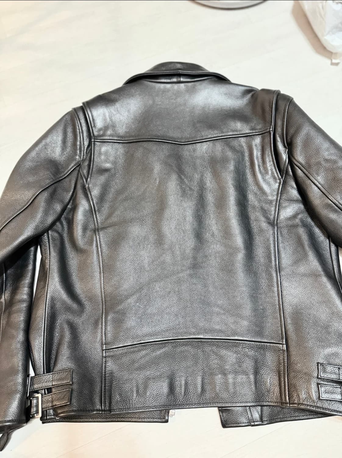 카우하이드 통소가죽 라이더 자켓 상품이미지4