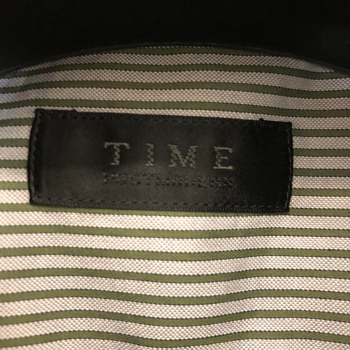 TIME 타임옴므 포켓 스트라이프셔츠 95 사이즈 상품이미지5