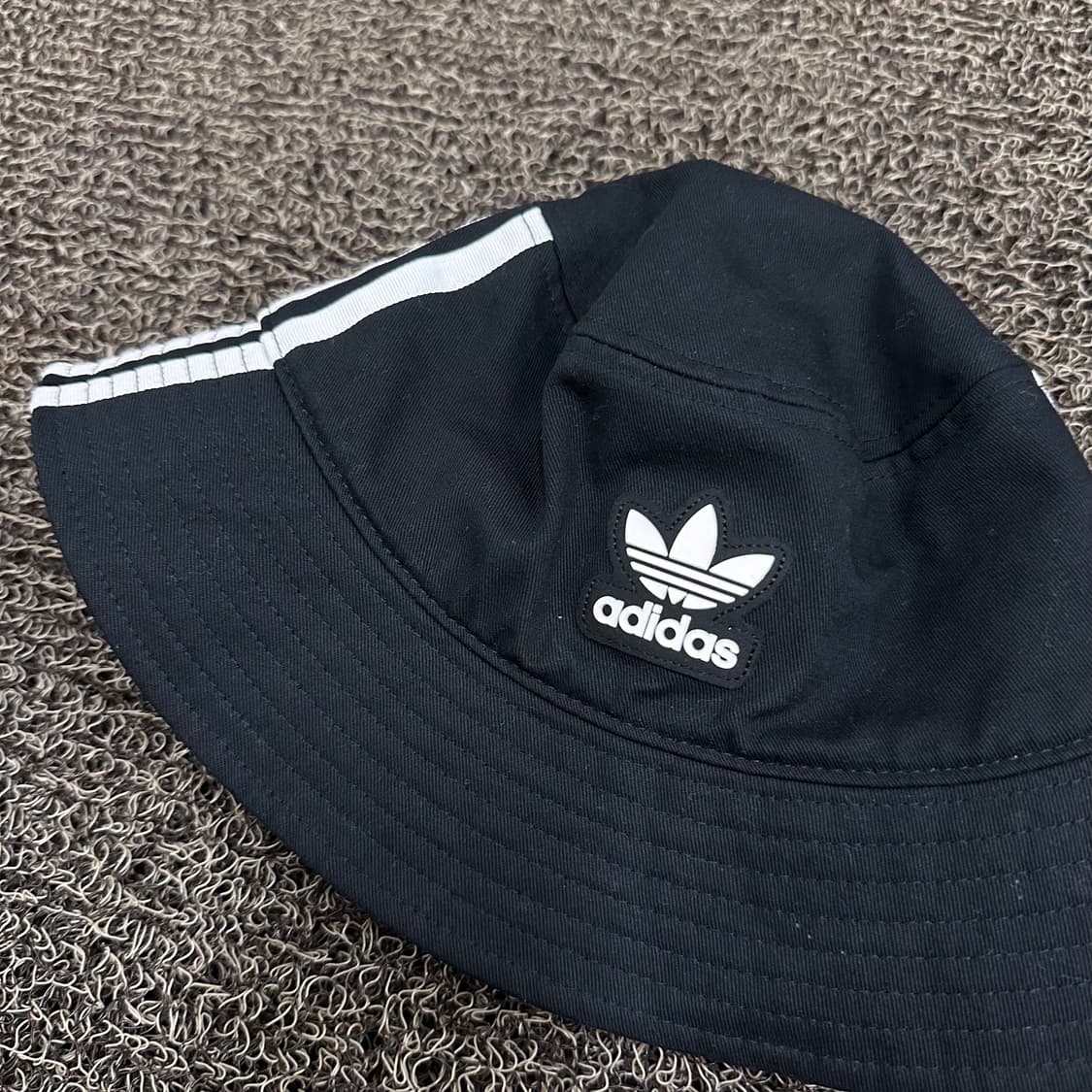 아디다스 아디컬러 버킷햇 벙거지 힙합 등산 모자 블랙 상품이미지3