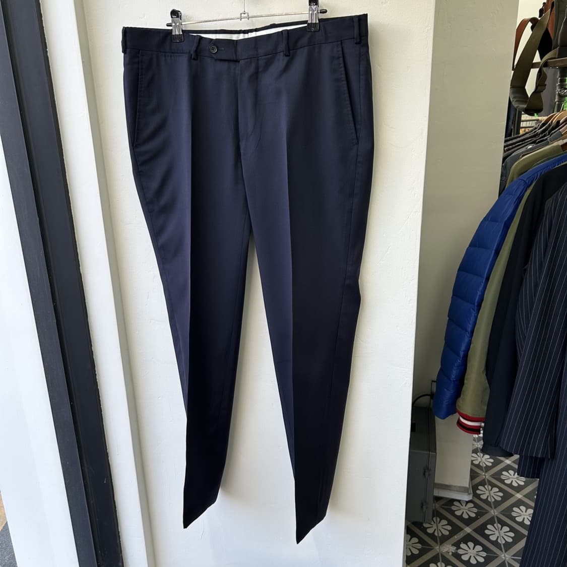 16016 - 제냐 투피스 수트 셋업 (54R) (라나 울 100%) 상품이미지7