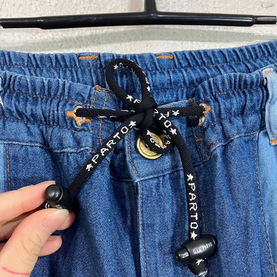 올드스쿨 힙합 데님 셋업 상품이미지10