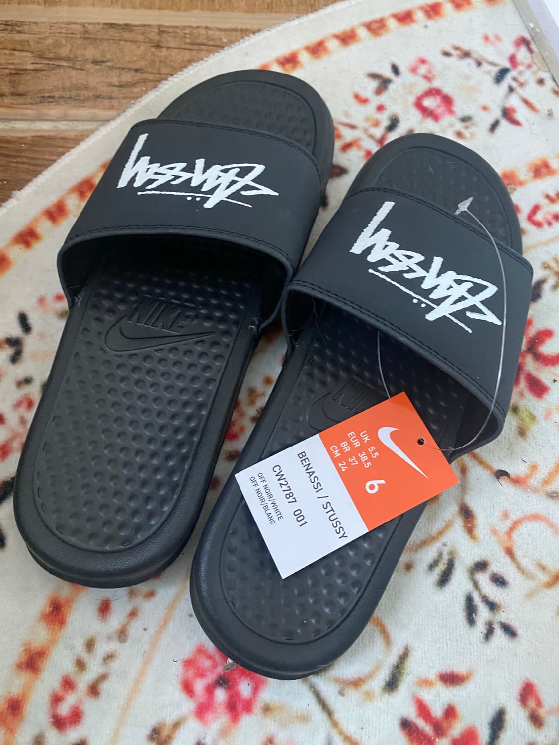 스투시 나이키 슬리퍼 상품이미지1
