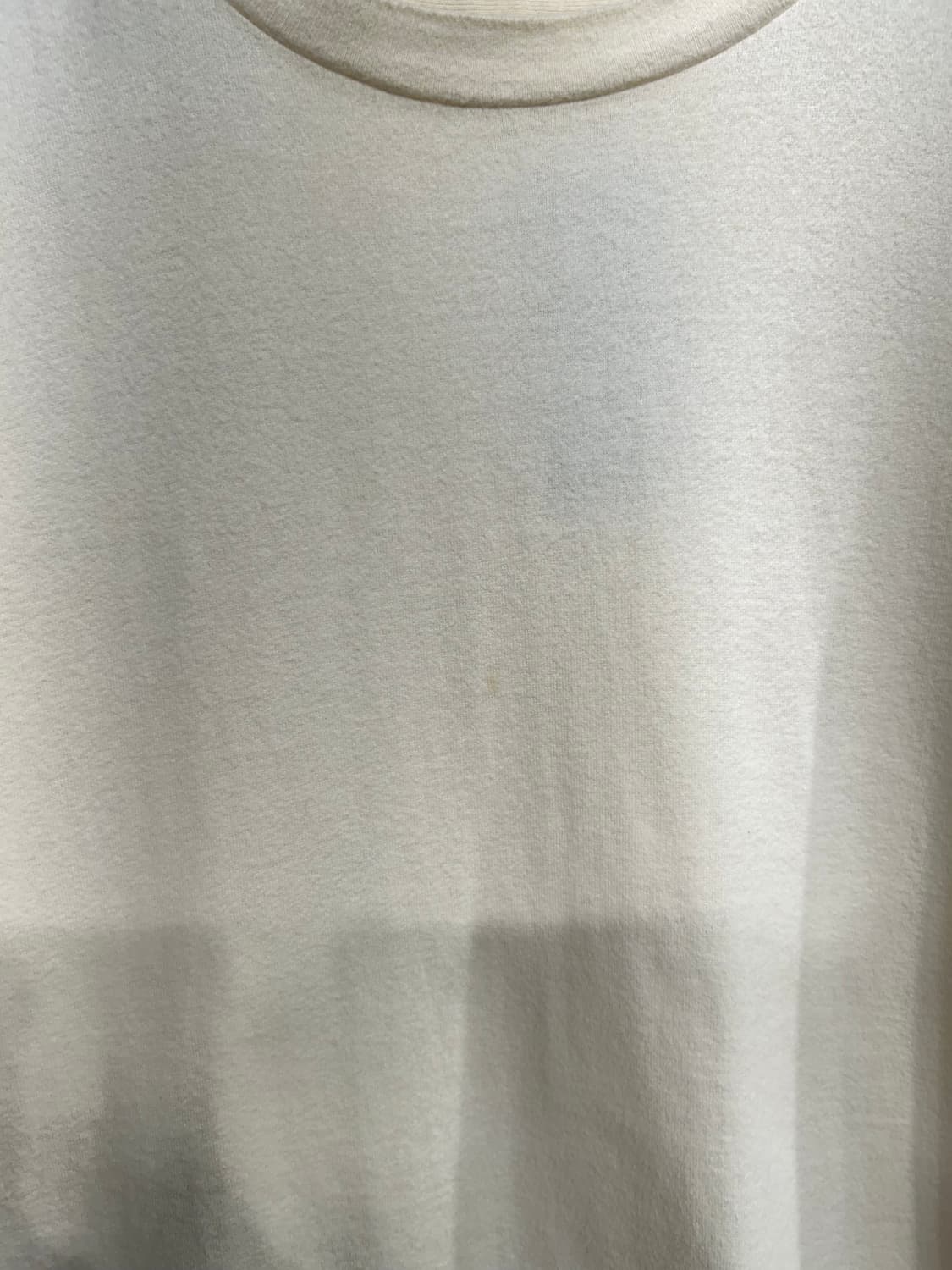 00 언유즈드 컷오프 디테일 오버핏 긴팔 티셔츠 상품이미지3