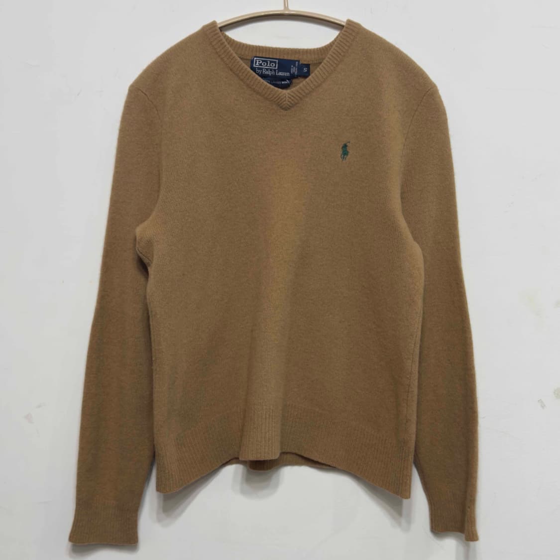 폴로 랄프로렌 램스울 브이넥 니트 상품이미지1