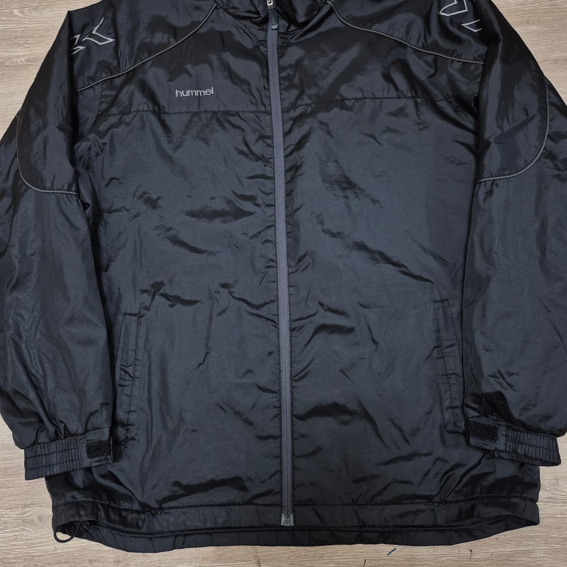 험멜 남성 스포츠 사이드라인 바람막이 자켓 2XL(110) 상품이미지3