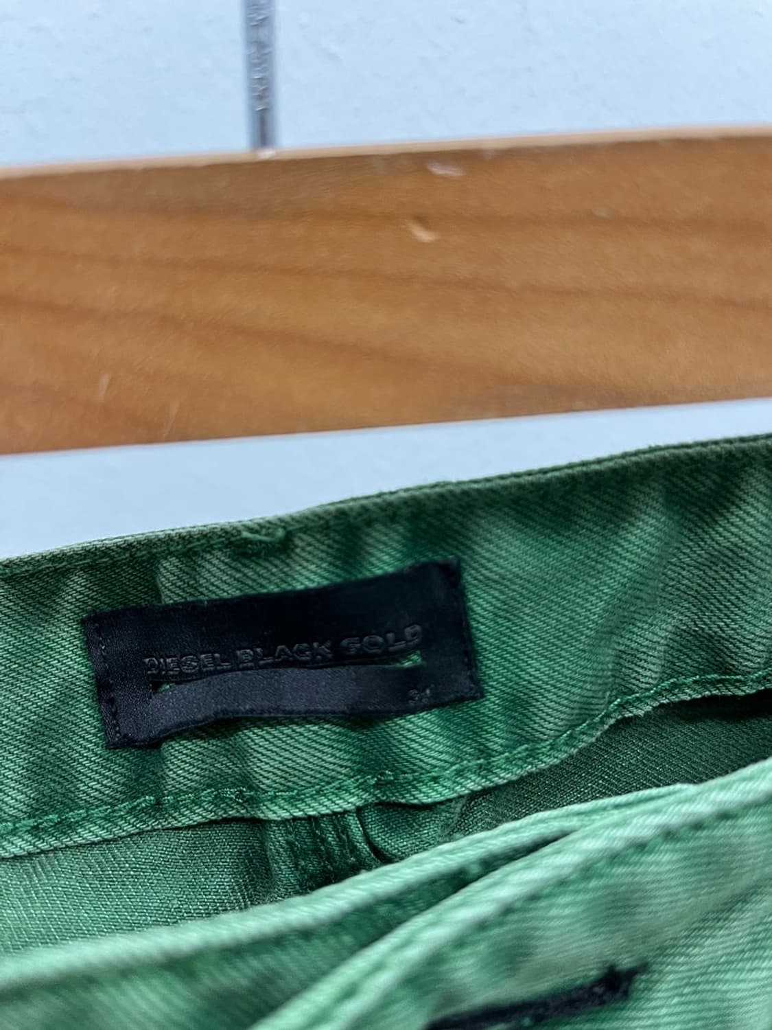 34) 디젤 블랙골드 모스그린 워크데님  상품이미지2