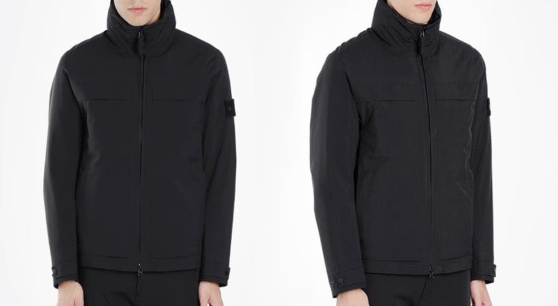 [M] 스톤아일랜드 고스트피스 탱크 자켓 블랙 상품이미지3