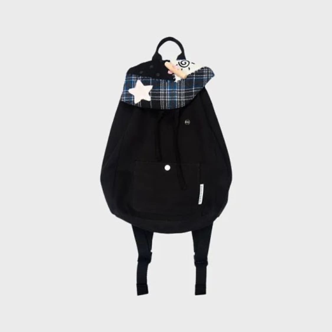 더뮤지엄비지터 PATCHWORK STRING MINI BACKPACK 상품이미지1