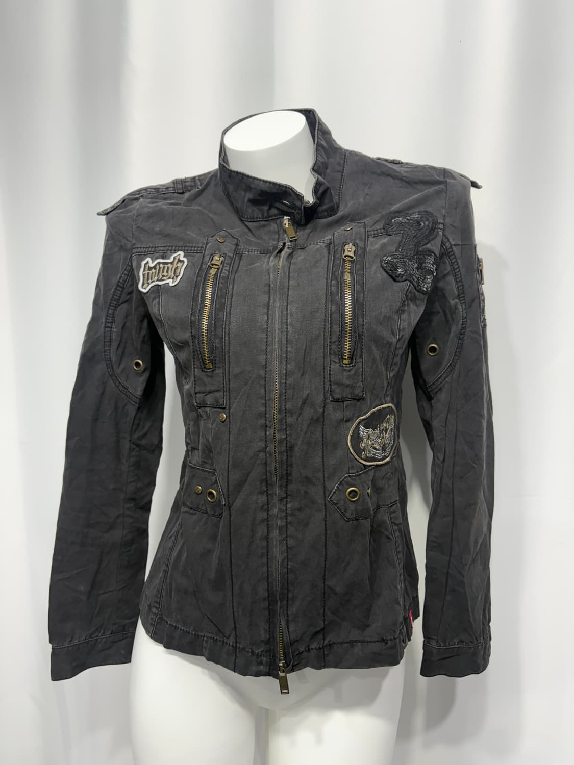 🎸블랙 패치 디테일 자켓🎸 상품이미지5