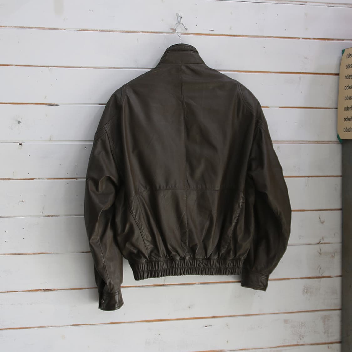 (착용컷) Boldor by HONDA 소가죽 라이더 자켓 (103) 상품이미지3