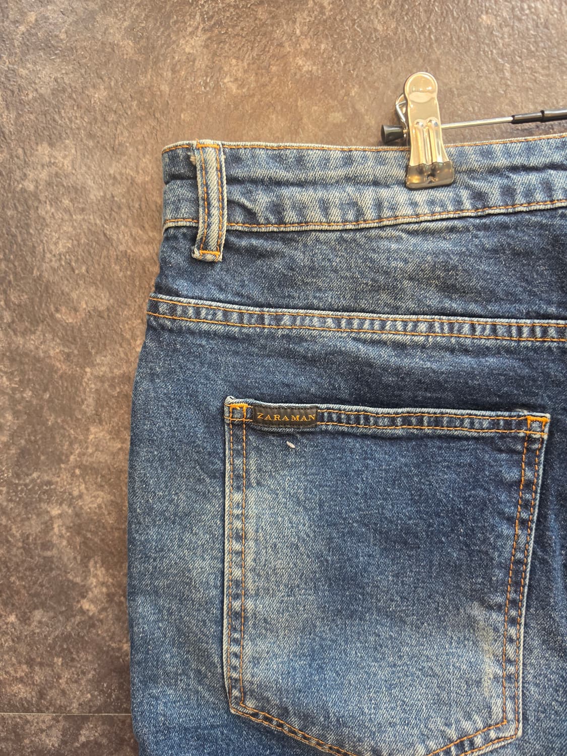 #ZARAMAN 브랜드의 남성 바이커 슬림 테이퍼드 데님 상품이미지7