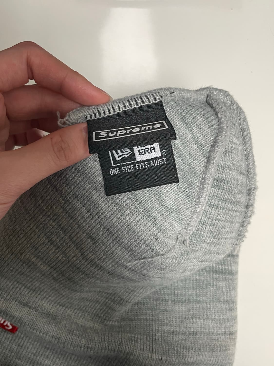 슈프림 뉴에라 바시티 비니 헤더그레이 상품이미지5