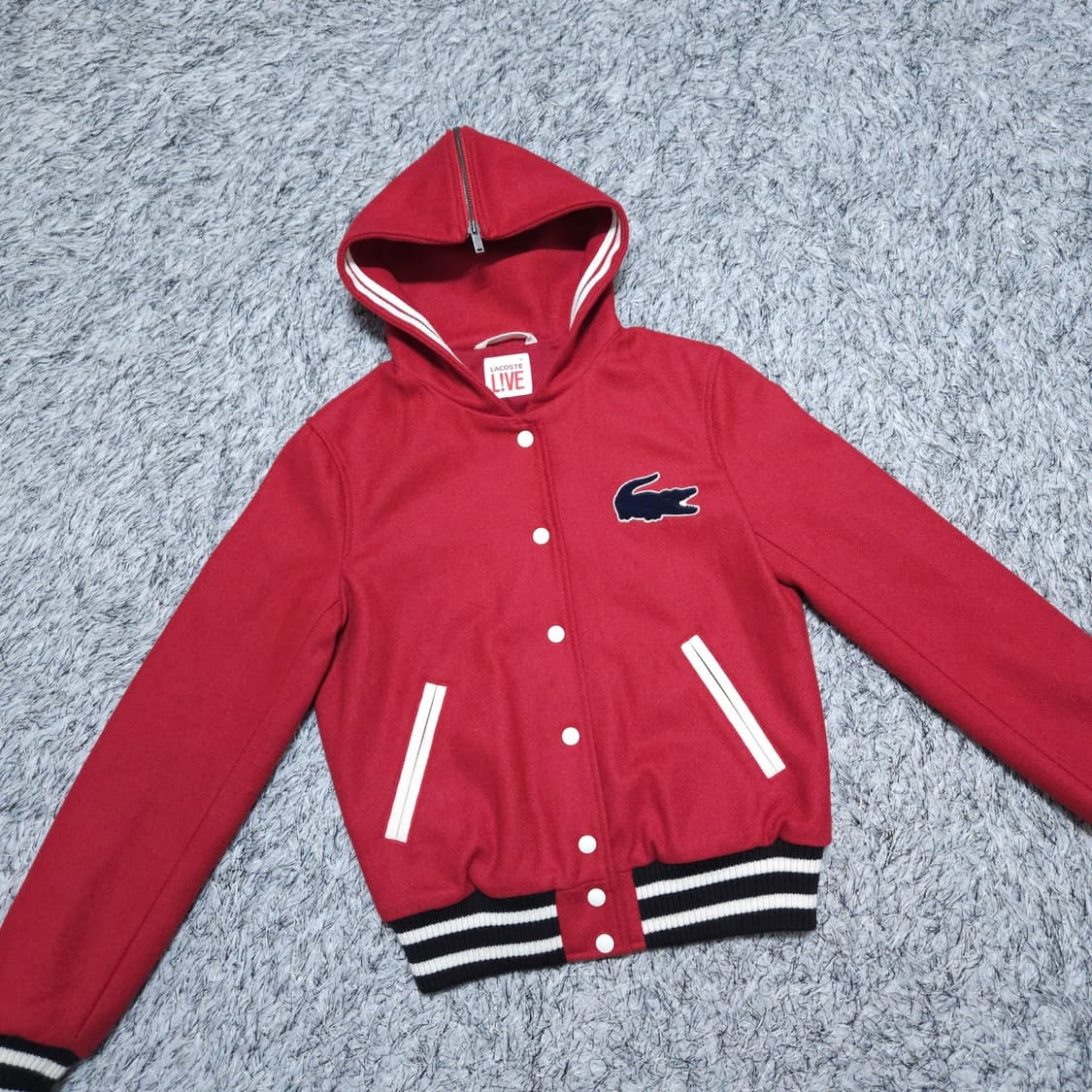 라코스테) M 여자 겨울야구점퍼 / 왕눈이샵 상품이미지2