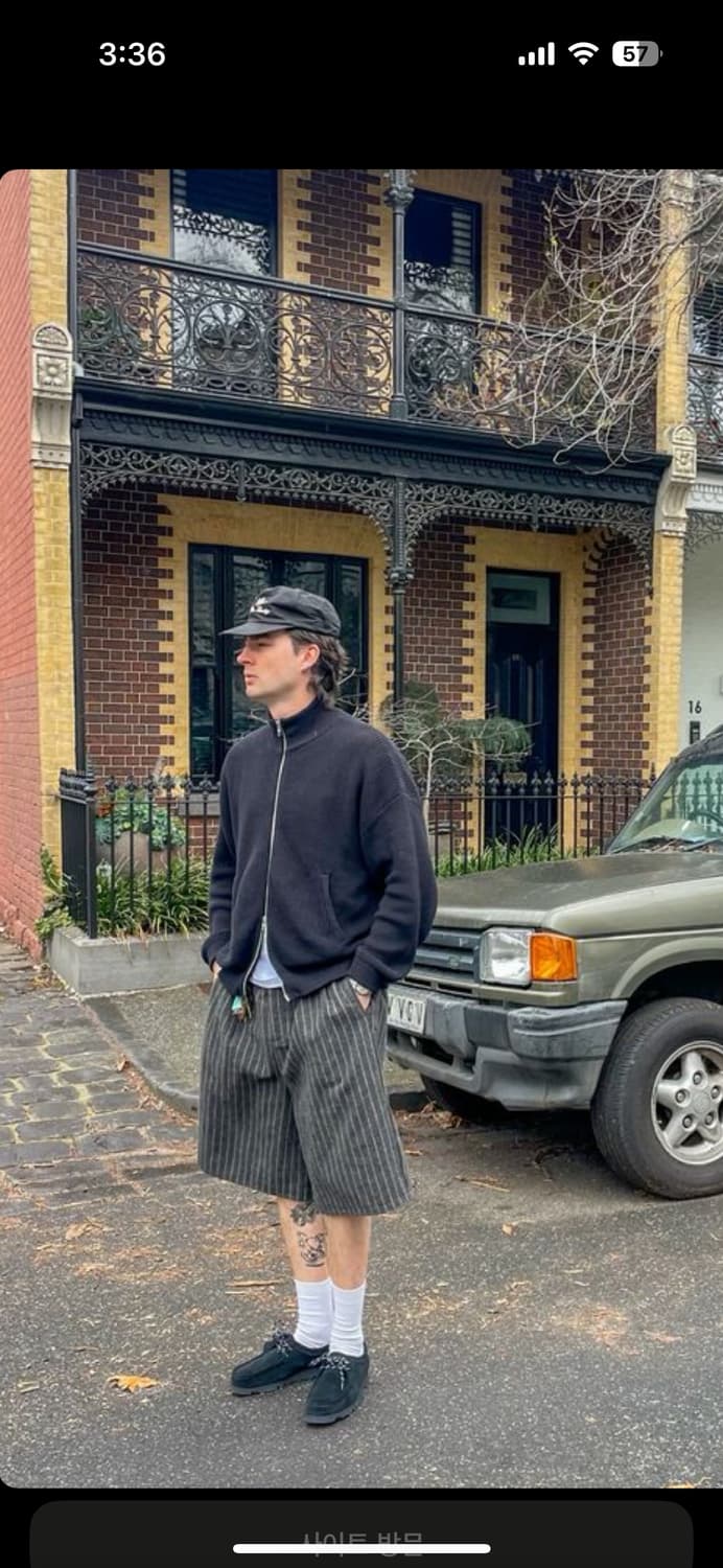 6CRayon 스트라이프 반바지  상품이미지1