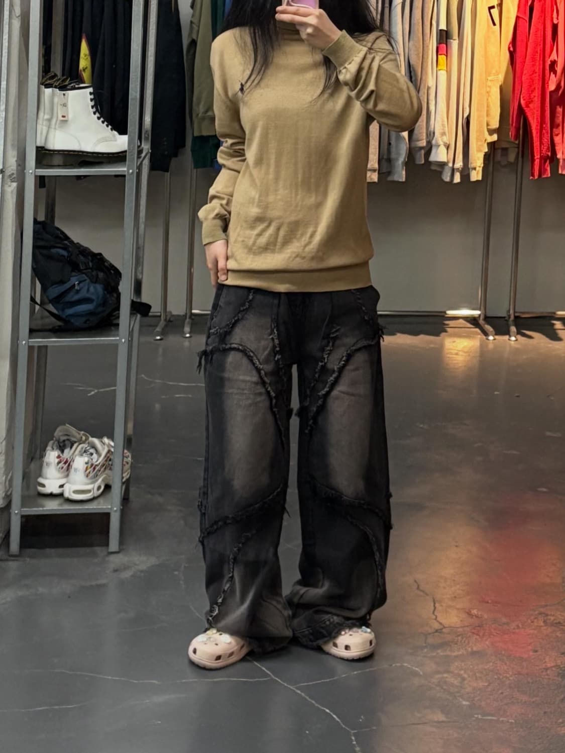 폴로랄프로렌 워셔블 울 터틀넥 베이지 니트 A3003 상품이미지1