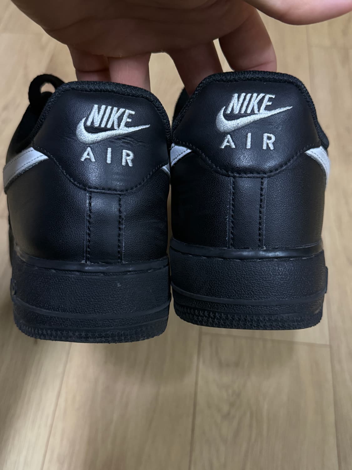 나이키 에어포스1 흰 스우시 280 상품이미지4