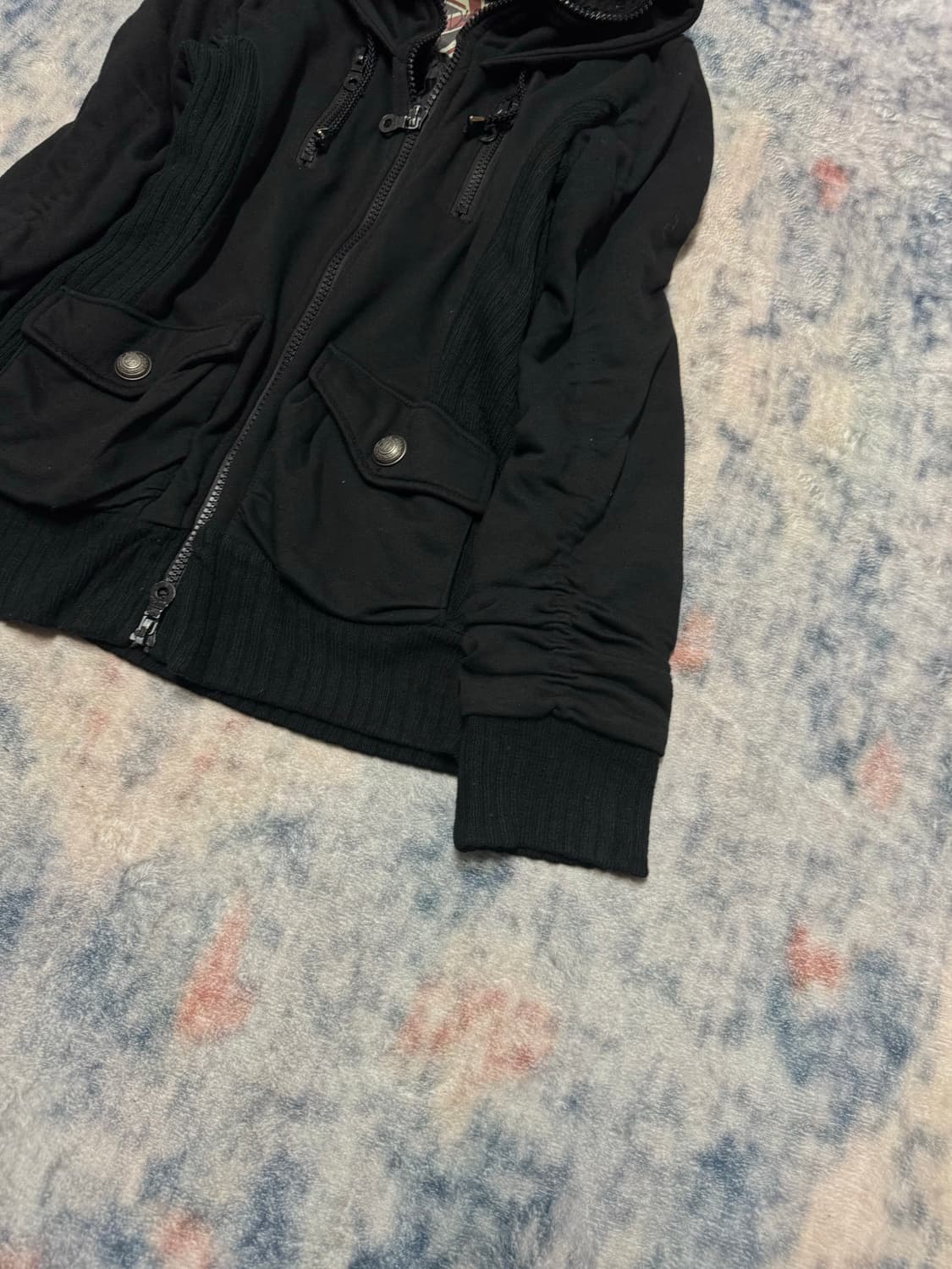Dig deep 00s y2k gimmick hood jacket 상품이미지6