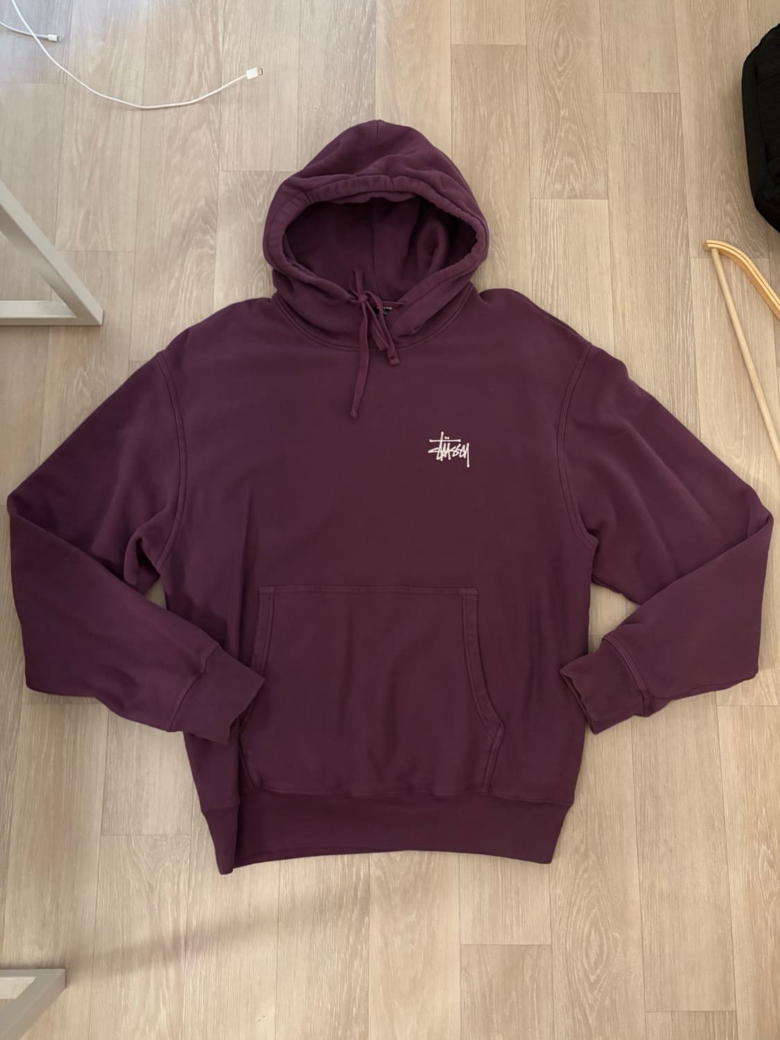 Stussy Basic Stussy Hoodie Grape 2023 상품이미지3