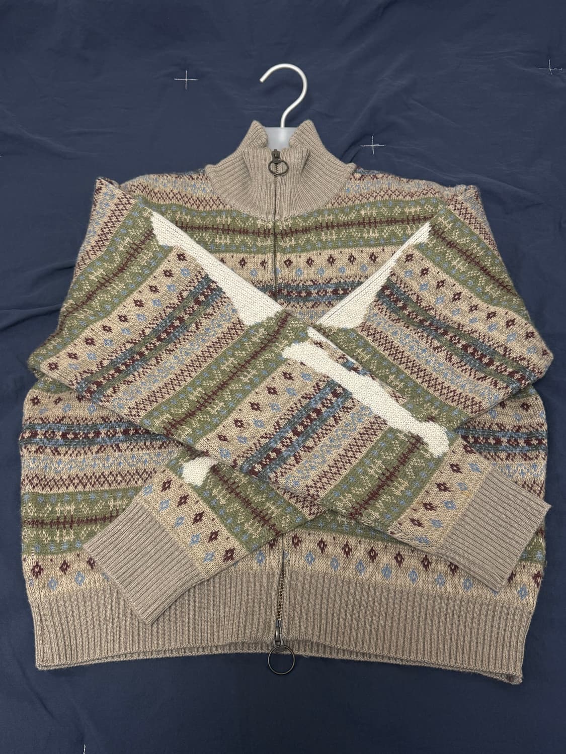 캐피탈 7G 울 페어아일 본 집업 상품이미지4