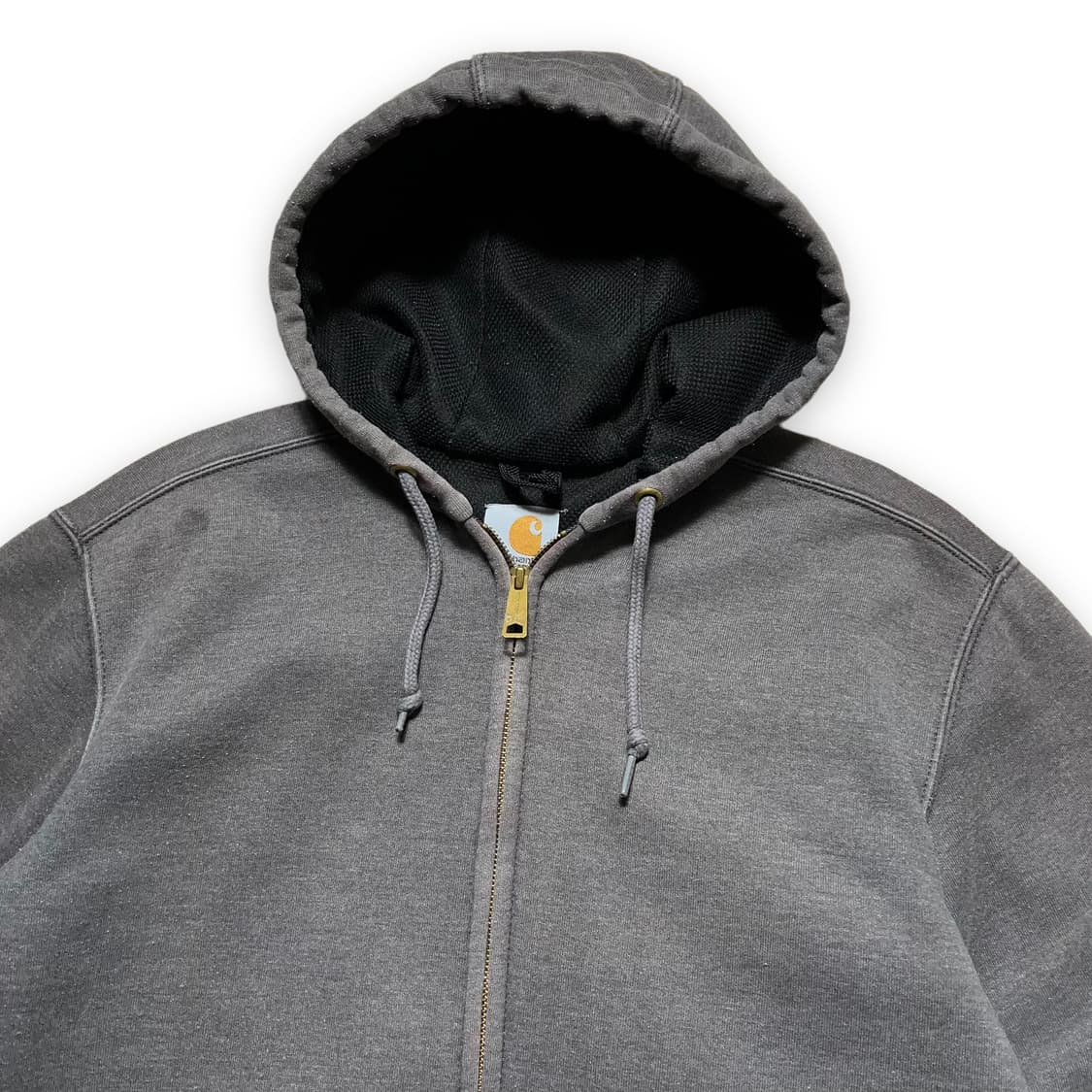 칼하트 그레이 써멀 후드집업 상품이미지3