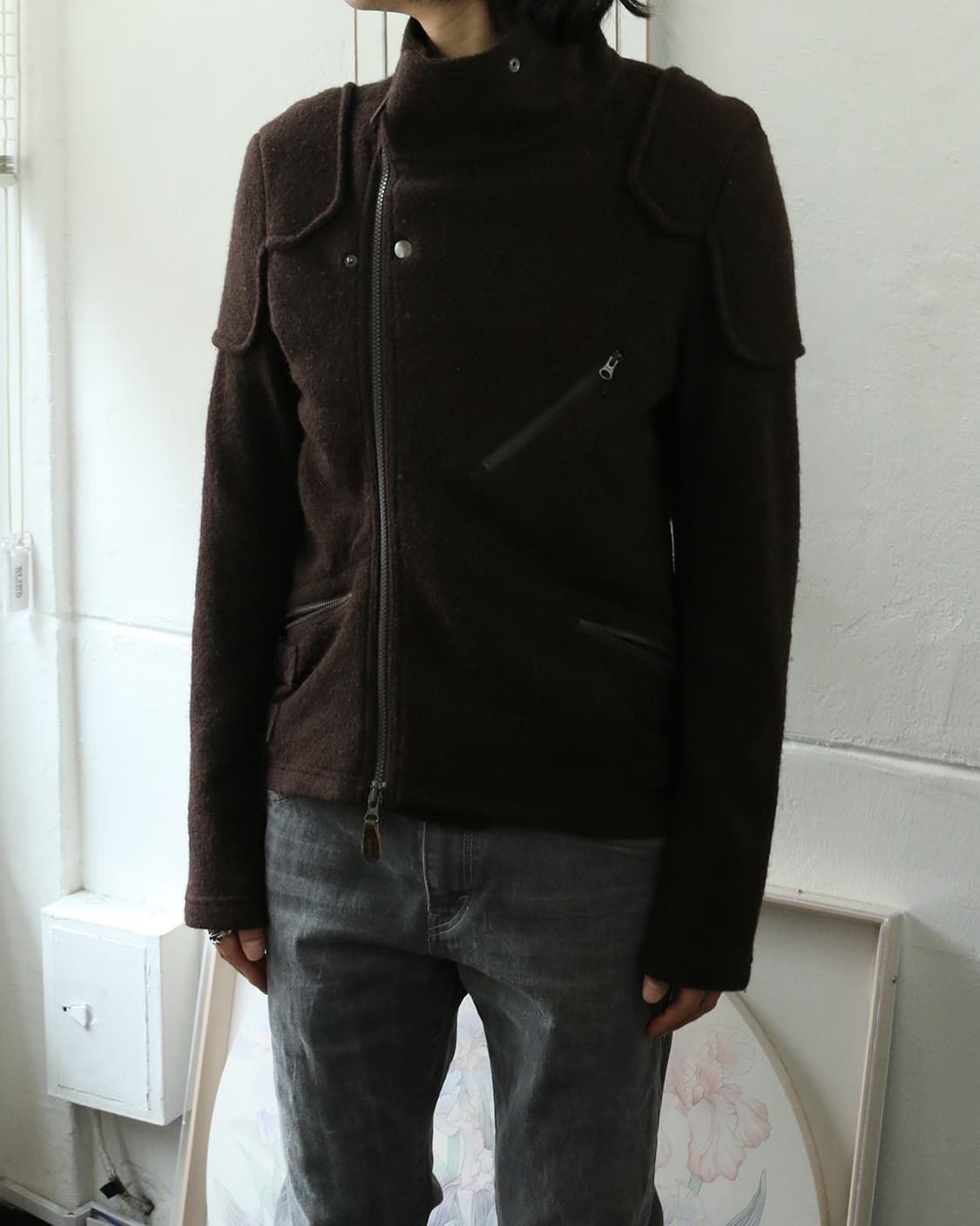 카반 드 주카 사선 밀리터리 자켓  상품이미지5