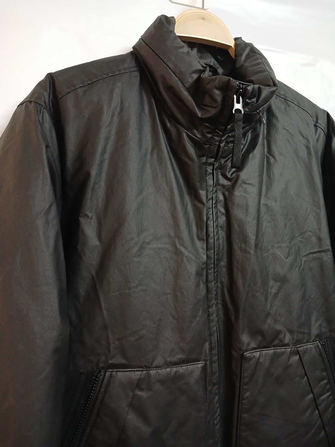 (M,100)인터메조 흑청 구스봄버다운 상품이미지2