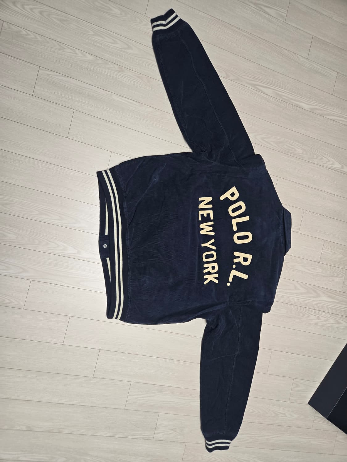 폴로 코듀로이 레터 자켓 새제품 상품이미지4