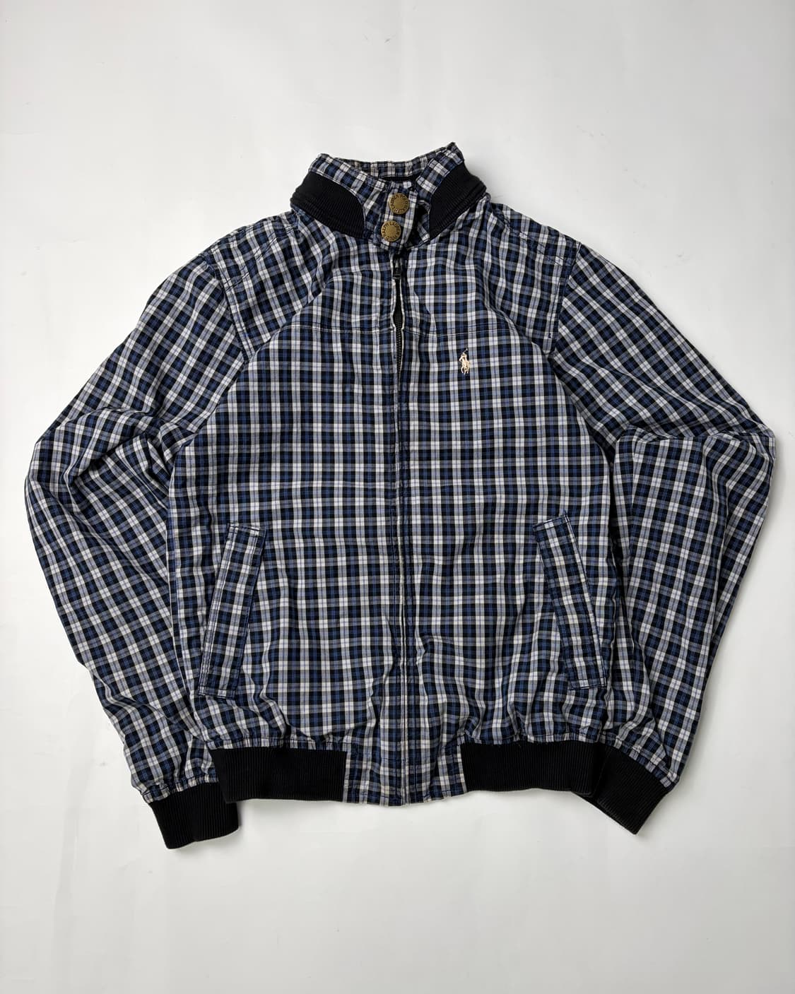 90s Polo Ralph Lauren Plaid Jacket 상품이미지1