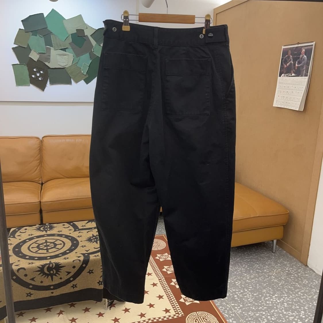 유니클로U 베이커 핀턱 치노팬츠 면바지 70 C08629 상품이미지4