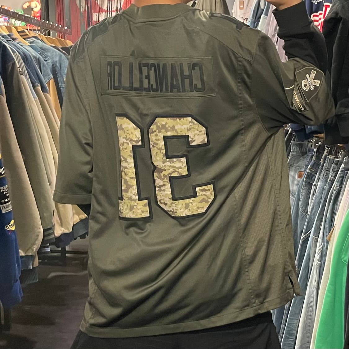 [IM] NFL SEAHAWKS No.31 CHANCELLOR 카키 반팔 상품이미지6