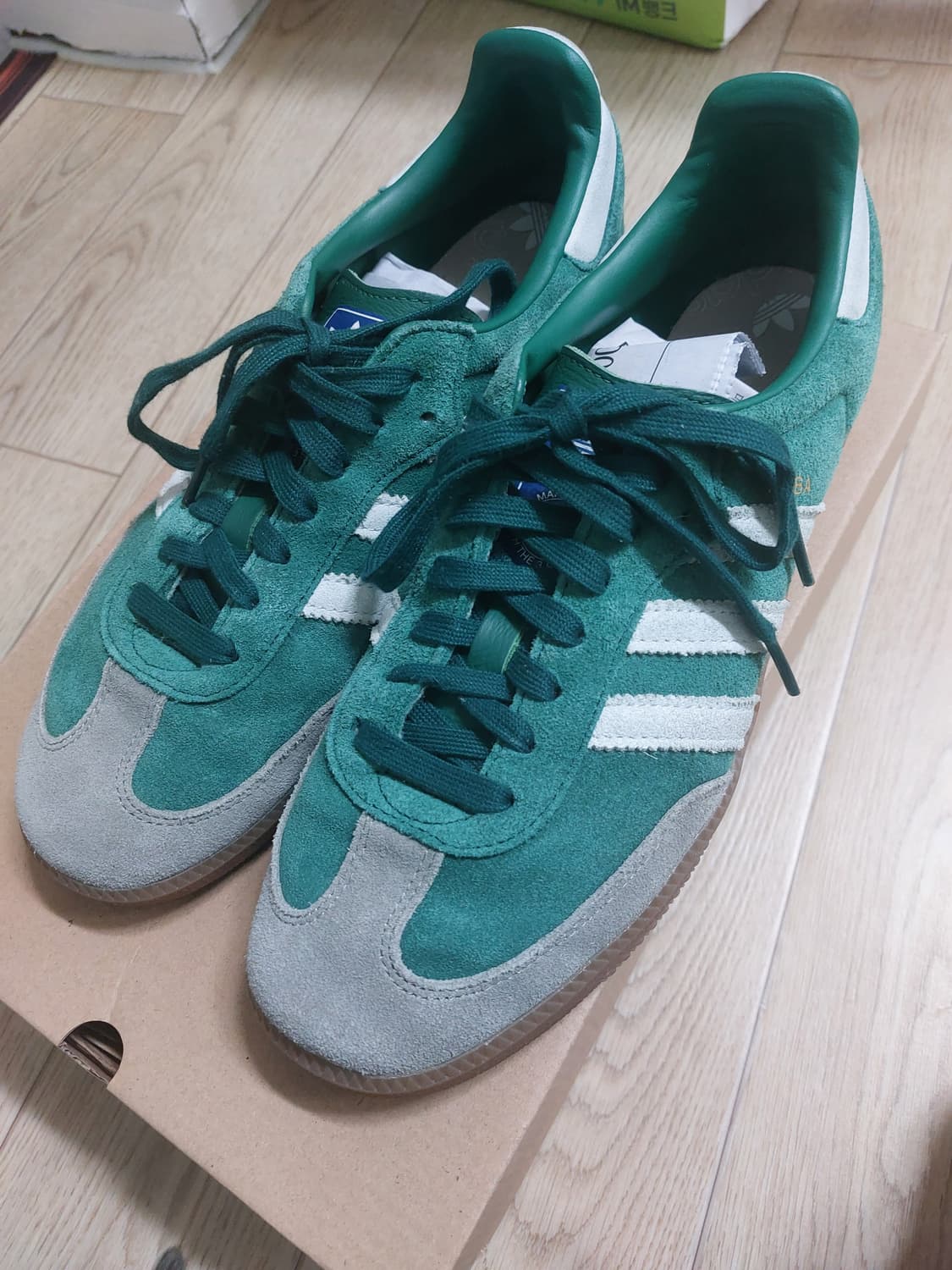 아이다스 삼바 og 컬리지에이트 그린 상품이미지1