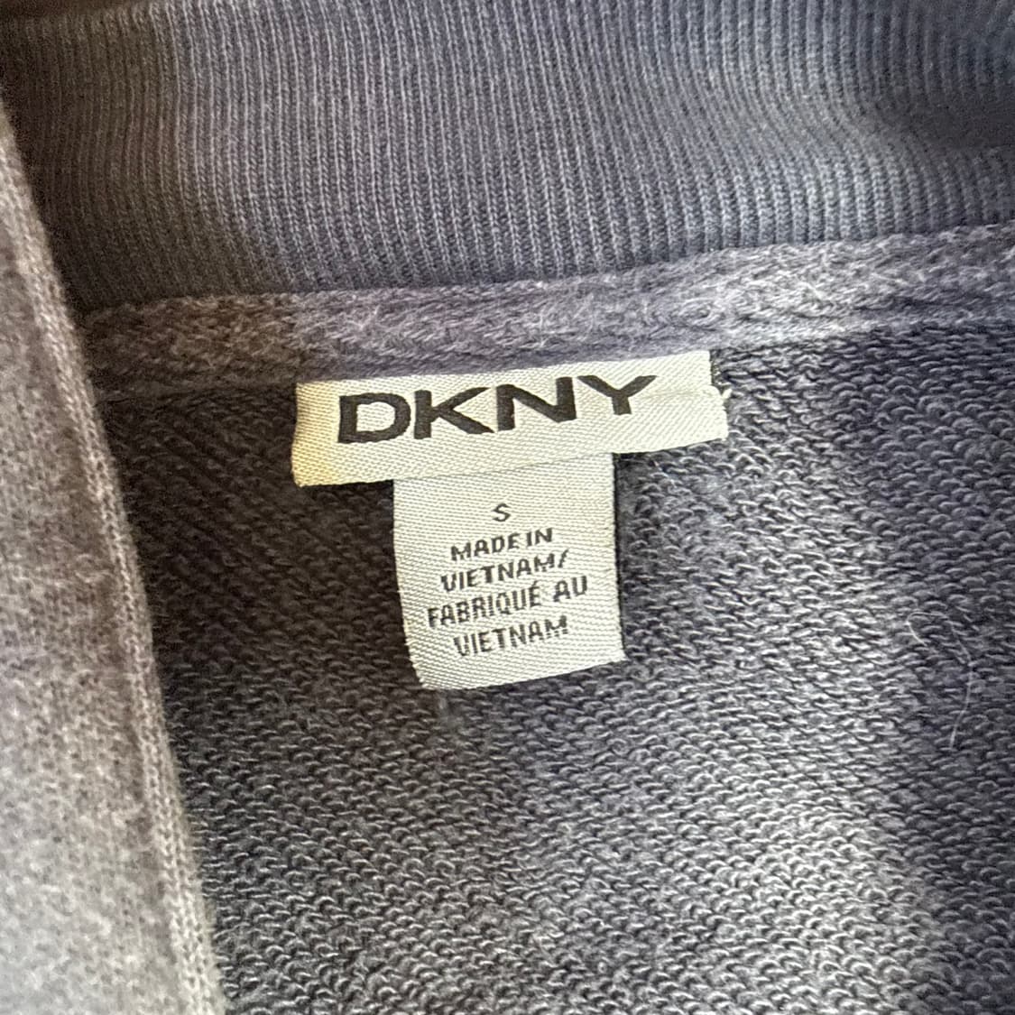 S DKNY 네이비 후드집업 0310T 상품이미지3