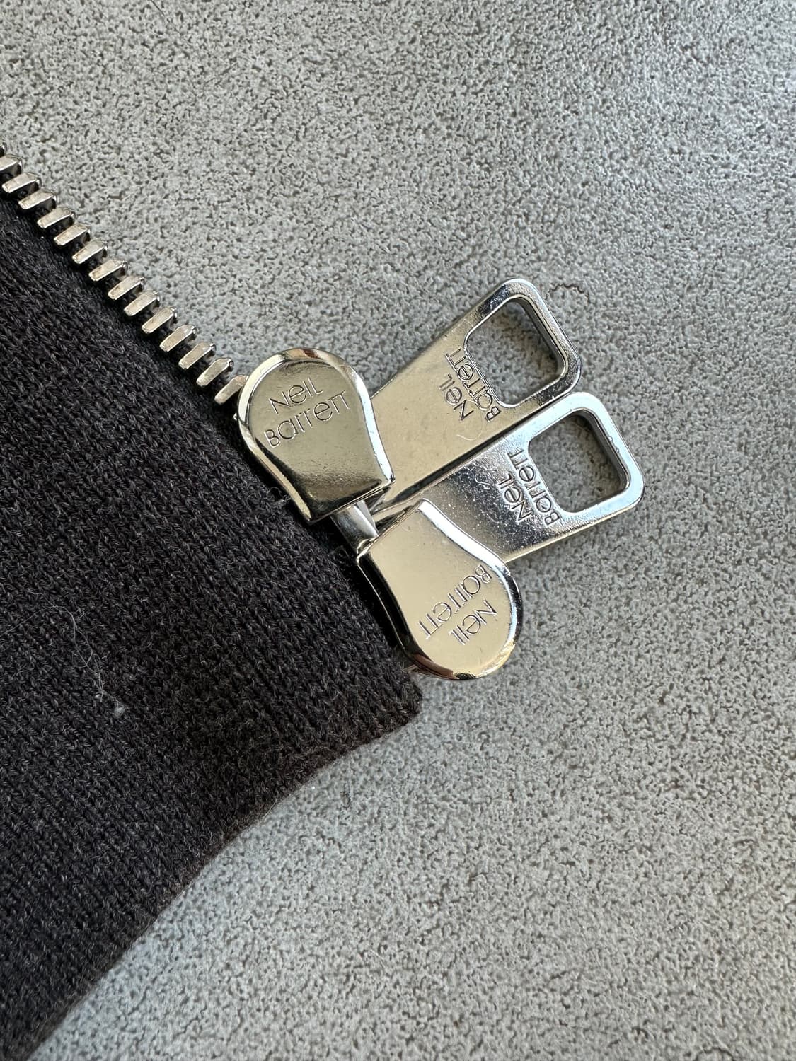 닐바렛 램스킨 레더 봄버핏 바시티 자켓 상품이미지8