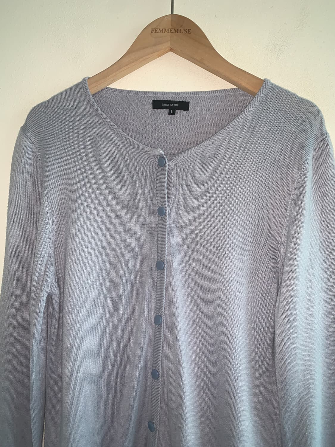 Skyblue loose cardigan 상품이미지2