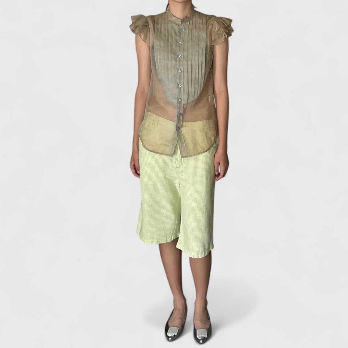 Polo blouse 상품이미지4
