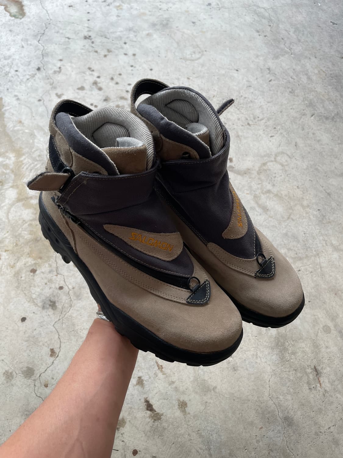 Rare!)90s 살로몬 어드벤쳐7 1세대 하이킹 부츠 상품이미지4