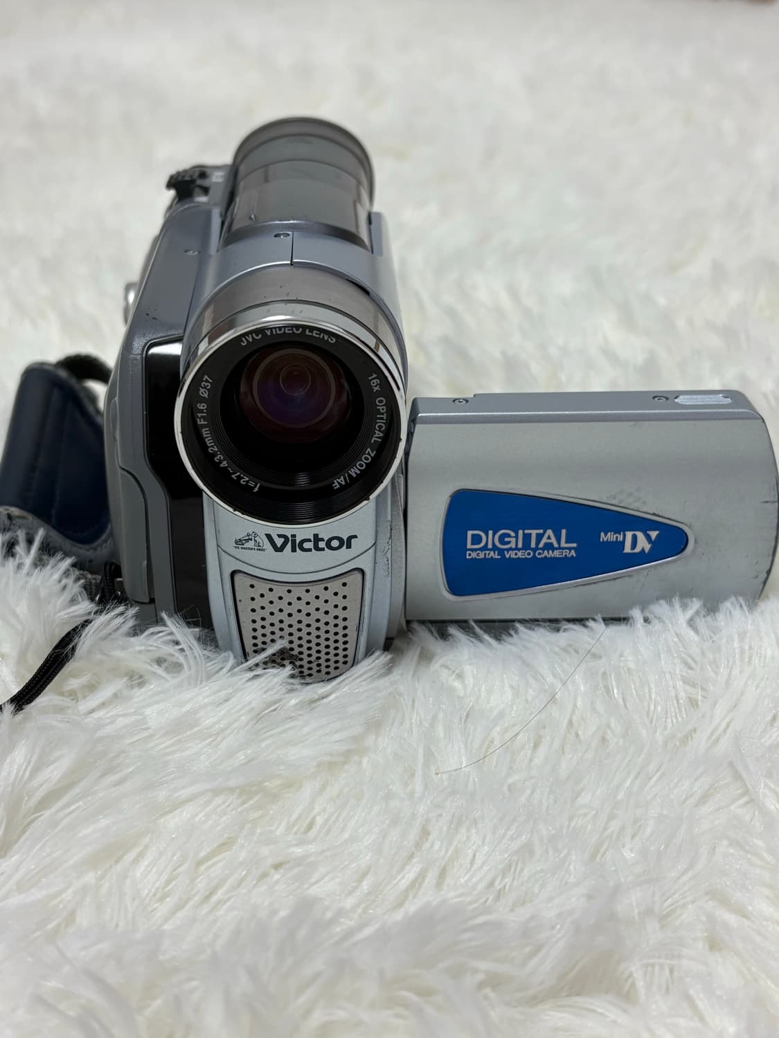 빅터 Victor GR-D50K 하늘색 6mm테이프 캠코더 상품이미지1