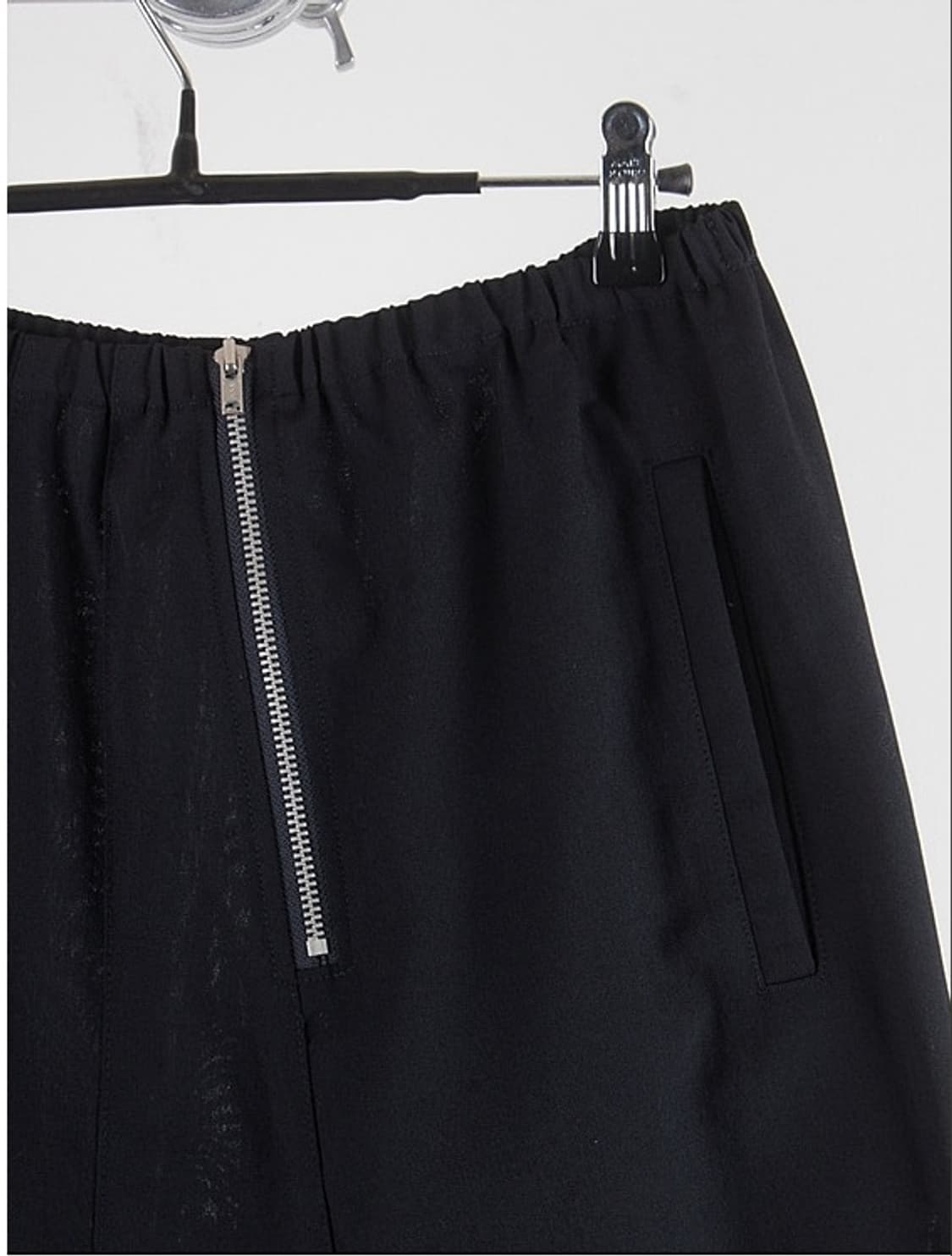 01 꼼데가르송 지퍼 울 사루엘 팬츠 상품이미지2