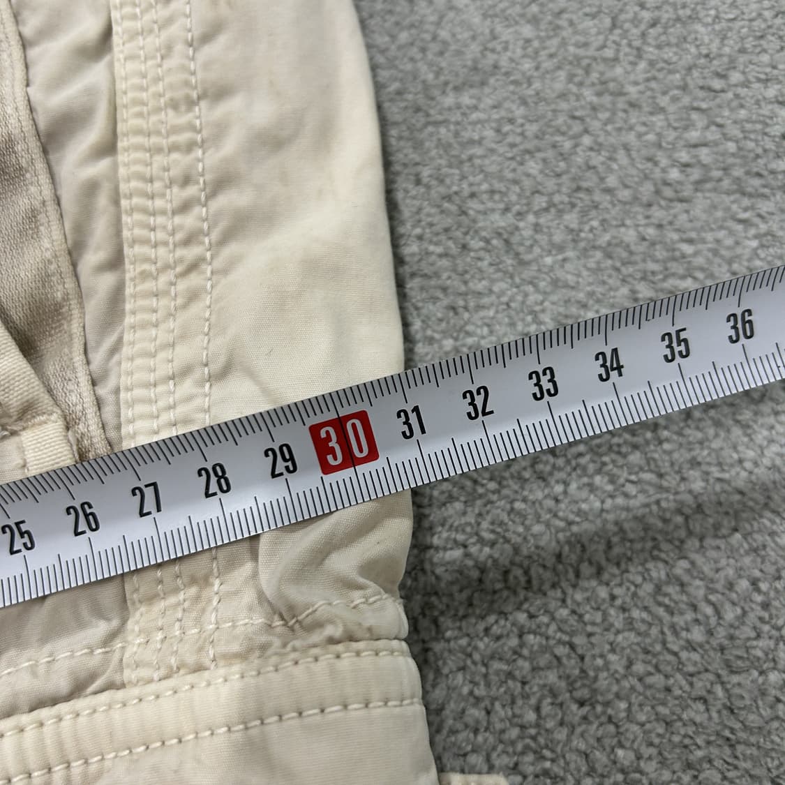 스톤아일랜드 베이지 카고 반바지 L 상품이미지6